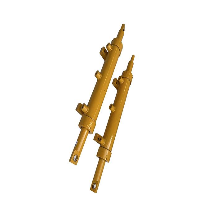 Loader oil cylinder with quick switches