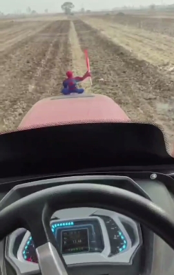 Customer ploughing video